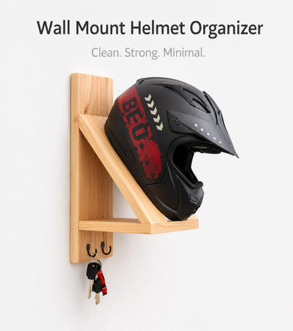 bike helmet organizer TONS Rack The Tons Rack is designed to be a perfect storage solution for your cycling gear NANAGIFTREE Motorcycle Helmet Holder Wall